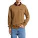 Spread Collar Cotton Blend Sweatshirt