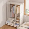 Wardrobe Household Simple Assembly Wardrobe Bedroom Dustproof Wardrobe Thickened Clothing Storage