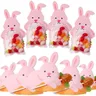 Easter Bunny Paper Lollipop Cartoon Animal Unicorn Lollipop Candy Packing Bags For Birthday Easter