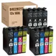 HS 16XL Cartridges Set Compatible For Epson 16 XL Printer Cartridges for WF2540 WF2660 WF2750 WF2650