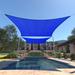 ColourTreeUSA Custom Size Blue Rectangle Sun Shade Sail Canopy UV Block