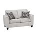 Santo Fabric Upholstered Loveseat - 38"H x 60"W x 34"D