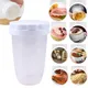 Plastic Hand-held Powder Shaker Mesh Flour Bolt Sifter Manual Sugar Icing Shaker Baking Shaker Sieve