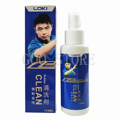 LOKI Professionelle Tischtennis Gummi Reiniger 110ml Ping Pong Schläger Reinigen Nebel Waschen Waschmittel Wasser Image