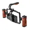 Universelles Telefon-Video-Rig für iPhone 16, 15, 14, 13, 12 Pro Max, Aluminium-Handheld-Telefonkäfig mit Griff, Video-Smartphone-Stabilisator
