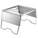 Folding Camping Grill Grate Gas Stove Stand Campfire Grill Picnic Pot Stand