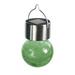 Outdoor Solar Crack Ball Chandelier Glass Hanging Lantern Garden Lamp