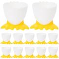 HOMEMAXS 12 pcs Egg Cups Cartoon Egg Holders Soft Boiled Eggs Cups for Breakfast