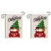 HOMEMAXS 2pcs Creative Christmas Garden Flags Christmas Garden Banners Christmas Flags