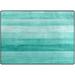 Coolnut Teal Turquoise Wood Print Area Rug 80 x 58 Pet & Child Friendly Carpet for Living Room Bedroom Dining Room Indoor Outdoor Soft Rug Washable Non Slip Comfortable Area Rug