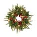Ongmies Room Decor Clearance Gifts Merotable Christmas Wreath Festival Garland indoor Outdoor Home Decoration B