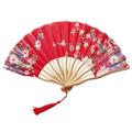 Chinese Style Hand Held Fan Bamboo Paper Folding Fan Party Wedding Decor Camping Corded Fan Vintage Desk Fans Small Office Fan Fan Metal Quiet Tent Fan Plug in Gazebo Fan Oscillating Fan Small Window