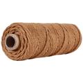HOMEMAXS 1 Roll of Cotton Rope Material for Hand Woven Multi-use Handicraft Cotton Rope Gift Packing Rope