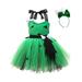 Toddler Kids Girls Roleplay Dog Bones Tulle Dress Princess Outfits 6-8T