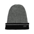 Skechers Men's Rib Knit Beanie Hat in Gray