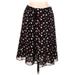 INC International Concepts Casual Skirt: Black Print Bottoms - Women's Size 6