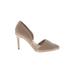 French Connection Heels: Pumps Stilleto Cocktail Ivory Solid Shoes - Women's Size 7 - Pointed Toe