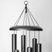 Corinthian Bells Corinthian Metal Wind Chimes Metal | 50 H x 11 W x 11 D in | Wayfair T516SV