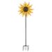 Regal Art & Gift Weather Resistant Metal Plant & Flower Rotator Metal in Brown/Yellow | 79 H x 26 W x 7 D in | Wayfair 13427