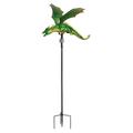 Regal Art & Gift Weather Resistant Metal Fantasy & Sci-Fi Garden Stake Metal in Green | 46 H x 21.75 W x 30 D in | Wayfair 13455