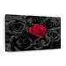 Everly Quinn Gothic Roses Red Rose Pop On Canvas Print Metal | 32 H x 48 W x 1.25 D in | Wayfair AFC130B18D884E93B7939DBC520A134A