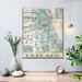 Williston Forge Vintage Chicago City Map On Canvas Print Canvas in Black | 35 H x 28 W x 1.25 D in | Wayfair 2B0B0AFD57DC4CF8ABAB04E131616520