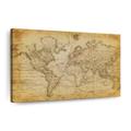 Elephant Stock Old Century World Map On Canvas Print Canvas | 26 H x 39 W x 1.25 D in | Wayfair RV-272_old-century-world-map