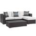 Convene 3 Piece Outdoor Patio Sofa Set - East End Imports EEI-2364-EXP-WHI-SET