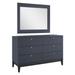 Dakota Dresser and Mirror - East End Imports MOD-6960-BLU