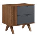 Dylan Nightstand - East End Imports MOD-6676-WAL-GRY