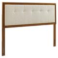 Draper Tufted King Fabric and Wood Headboard - East End Imports MOD-6227-WAL-BEI