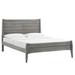 Georgia King Wood Platform Bed - East End Imports MOD-6239-GRY