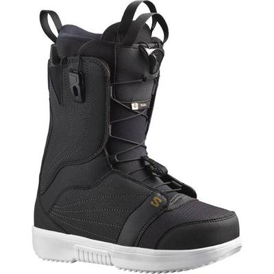 SALOMON Damen Snowboot SNOW. BOOTS PEARL Black/White/Gold, Größe 25 in Black/White/Gold