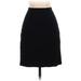 Eileen Fisher Casual Skirt: Black Solid Bottoms - Women's Size X-Small