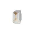 ET2 Lighting Folio 9 Inch Tall 2 Light LED Outdoor Wall Light - E30151-SAWT