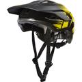 Oneal Matrix Split Casco da bicicletta, nero-giallo, dimensione XS S M