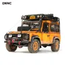 D1RC D90 Defender Camel Trophy 1/10 Rc Crawler Metal Rc Crawler.