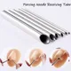 1PC Stainless Steel Piercing Needle Receiving Tube Holder Body Jewelry Piercing Receiver Holding