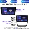 10.1 ''10.33'' 7862 CarPlay 4G 2 Din Android per Skoda Octavia 2 A5 2008- 2013 -2018 Octavia 3 A7