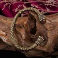 Dreamtimes Wooden Bead Bracelets & Bangles Viking Bangles Antique Gold Color Indian Jewelry