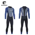 Men's Wetsuit 3mm or 2mm Neoprene Thickness Full Body or Shorty Long/Short Sleeve Back Zip Thermal