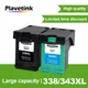 Plavetink 338XL 343XL Tinte Patronen für HP 338 343 XL Deskjet 460c 5740 5745 6520 6540 6620 6840