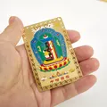 Bestseller Feng Shui Tibet mystische Amulette Karte zum Schutz buddhistische und taoistische Gold