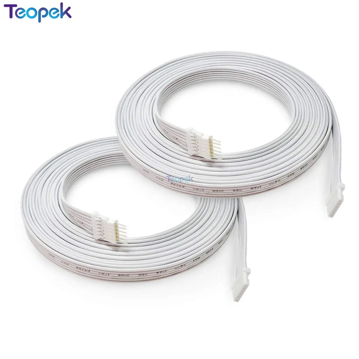 30CM 1M 2M 3M 5M 6Pin Verlängerungskabel für Philips Hue Lightstrip Plus V4 Weiß Micro 6-PIN LED Anschlusskabel Image