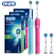 Oral B Sonic Elektrische Zahnbürste Pro600 Wiederaufladbare Rotierenden Oral Hygiene 3D Zahn Pinsel