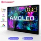 Bimawen 15 6 Zoll oled 4k/1080p Touch tragbarer Monitor 1ms Gaming Monitor 100% DCI-P3