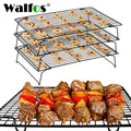 WALFOS Stainless Steel Nonstick Wire Grid Baking Tray Cake Cooling Rack Oven Kitchen Pizza Bread