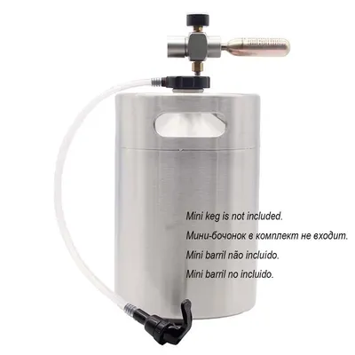 Mini Keg Basic Tap Kit Tragbarer Growler Dispenser Homebrew Bierfassungsausrüstung