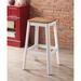 Jelle Armless Bar Stool with Crossbar Support