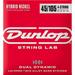 Dunlop Dual Dynamic Hybrid Nickel 4-String Electric Bass Strings (45 - 105)